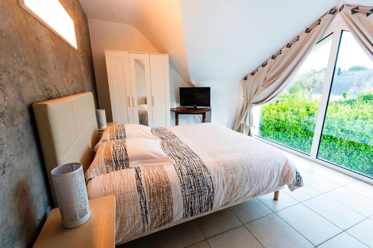 Lomener - La Goelette - 1 Appartement Avec 2 Chambres Et 2 Studios A 450M De La Plage Пломер Екстериор снимка