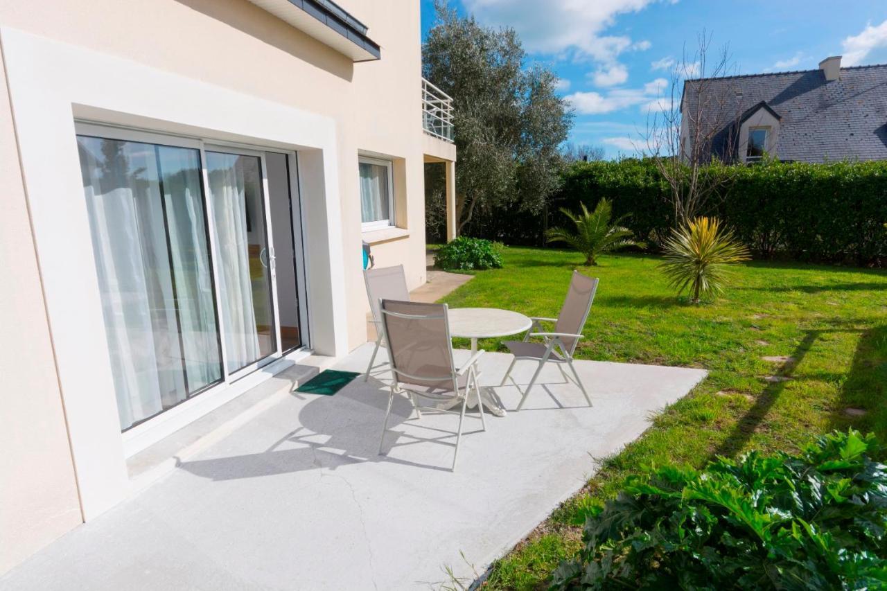 Lomener - La Goelette - 1 Appartement Avec 2 Chambres Et 2 Studios A 450M De La Plage Пломер Екстериор снимка